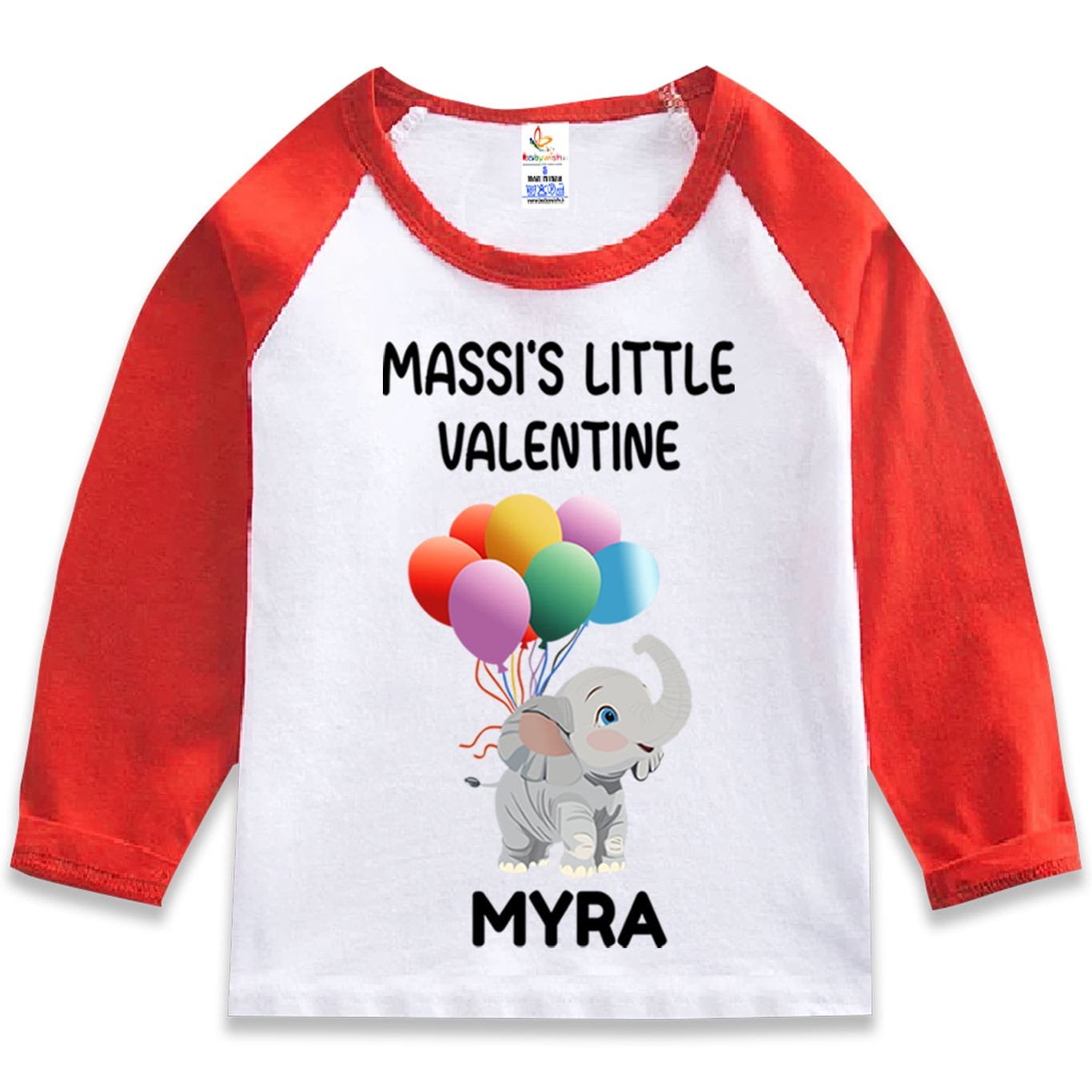 Valentine’s Day baby clothes