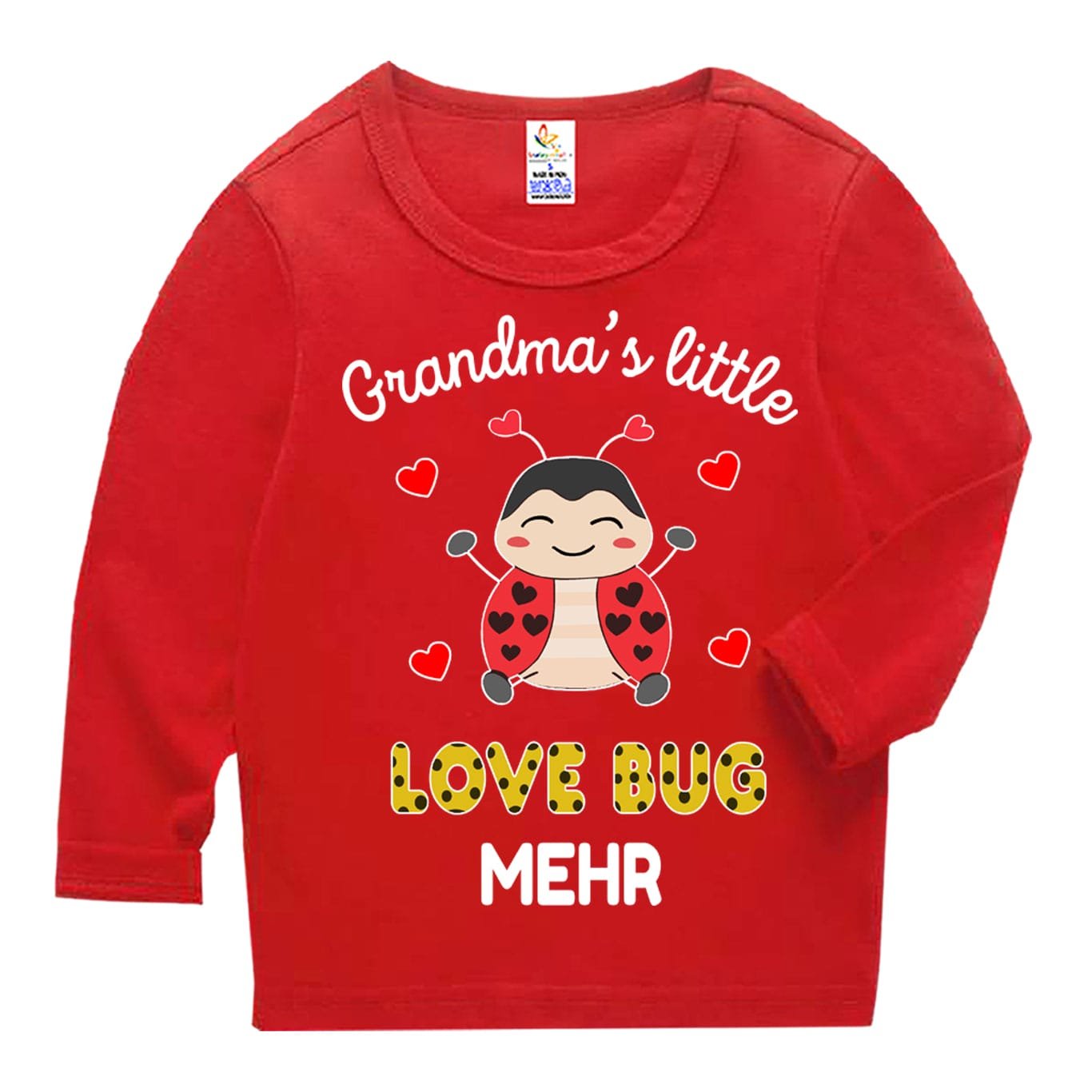 Valentine baby t-shirt