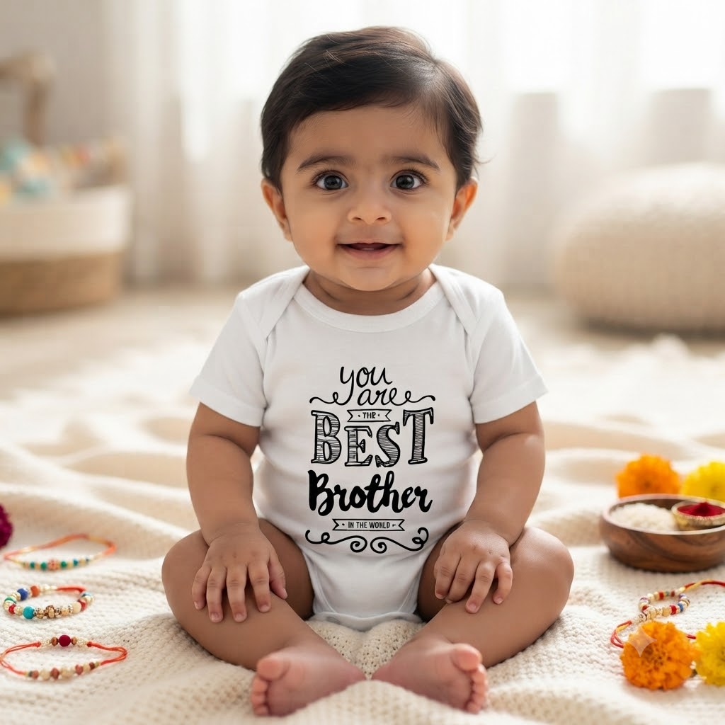 Raksha Bandhan best brother Outfit for Baby