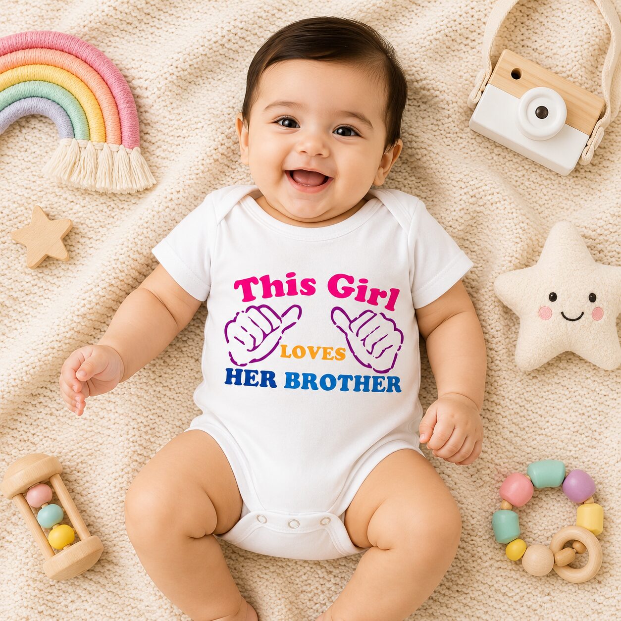 Rakshabandhan Romper for Baby Boys & Girls | Brother Sister Matching Outfit | Cute Rakhi Onesie Dress | Newborn & Infant Rakhi Gift Clothing | Festival Wear for Raksha Bandhan – Babywish