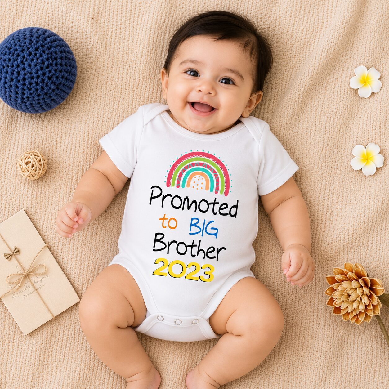 Rakshabandhan Romper for Baby Boys & Girls | Brother Sister Matching Outfit | Cute Rakhi Festival Onesie | Newborn & Infant Rakhi Gift Dress | Infant Clothing for Raksha Bandhan – Babywish
