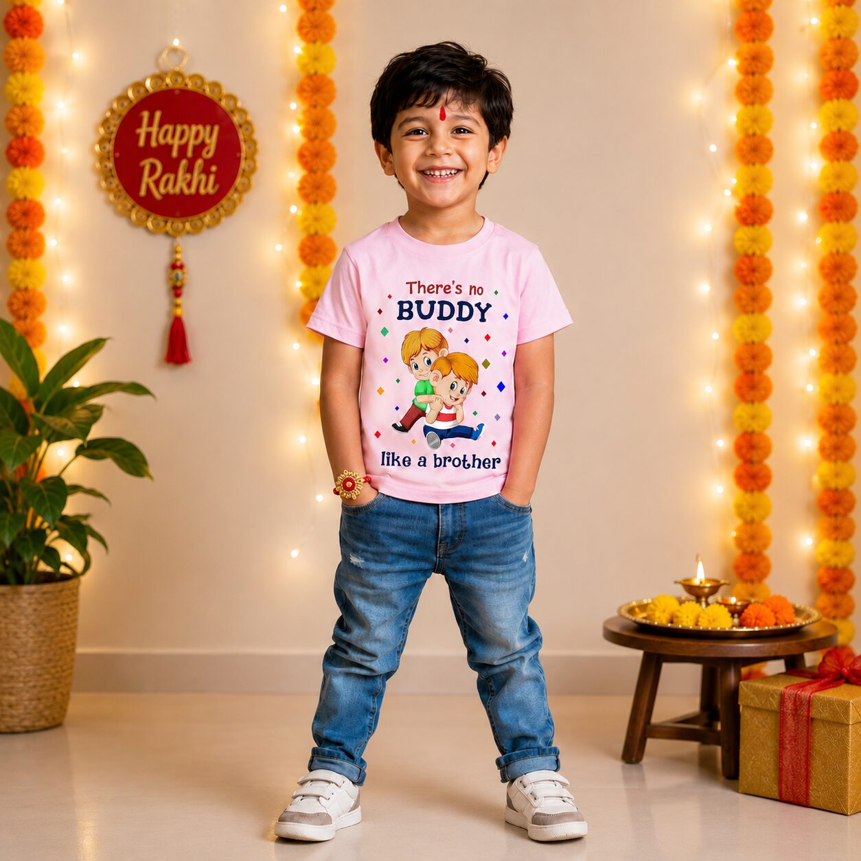 Happy Raksha Bandhan Kids T-Shirt