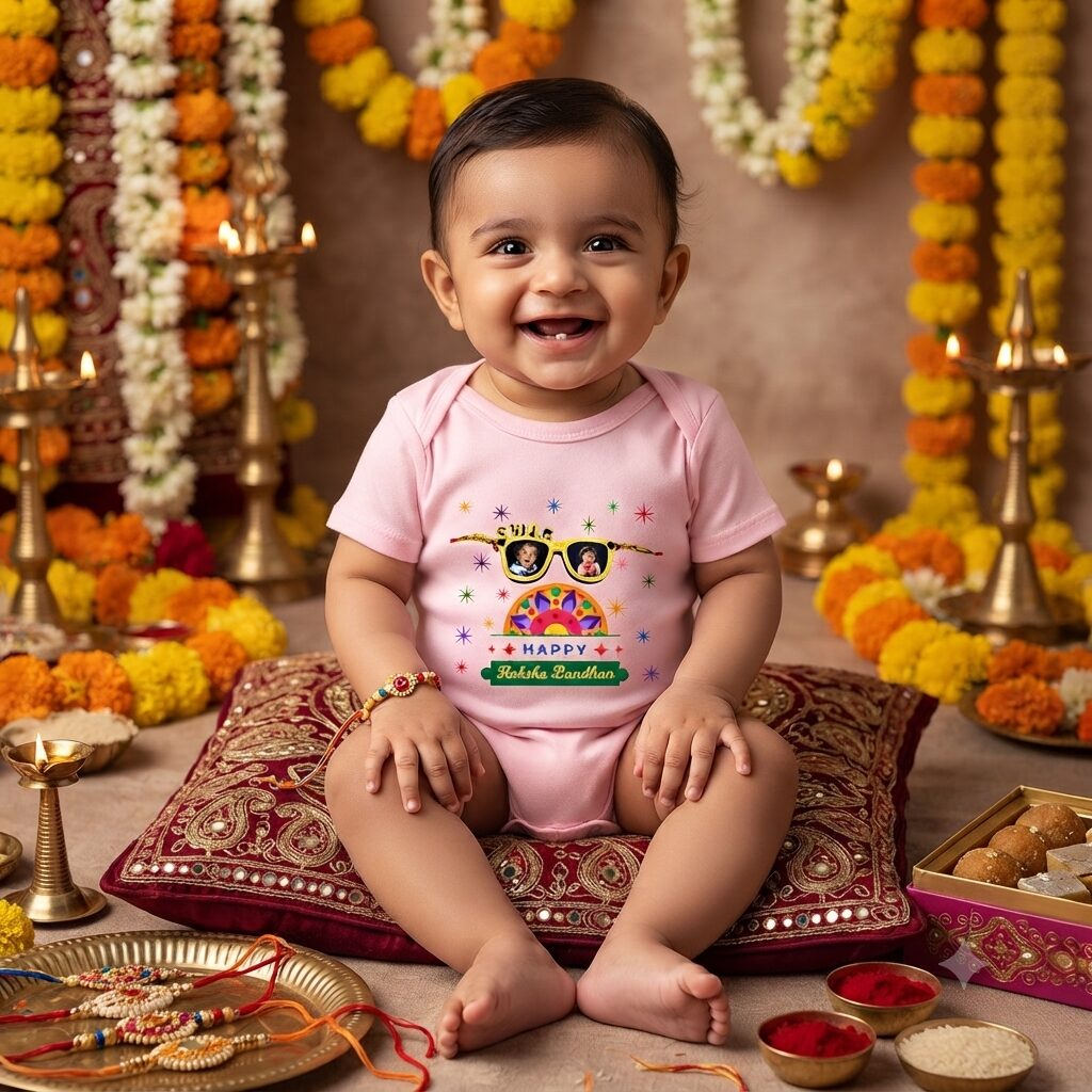 Raksha Bandhan Baby Romper