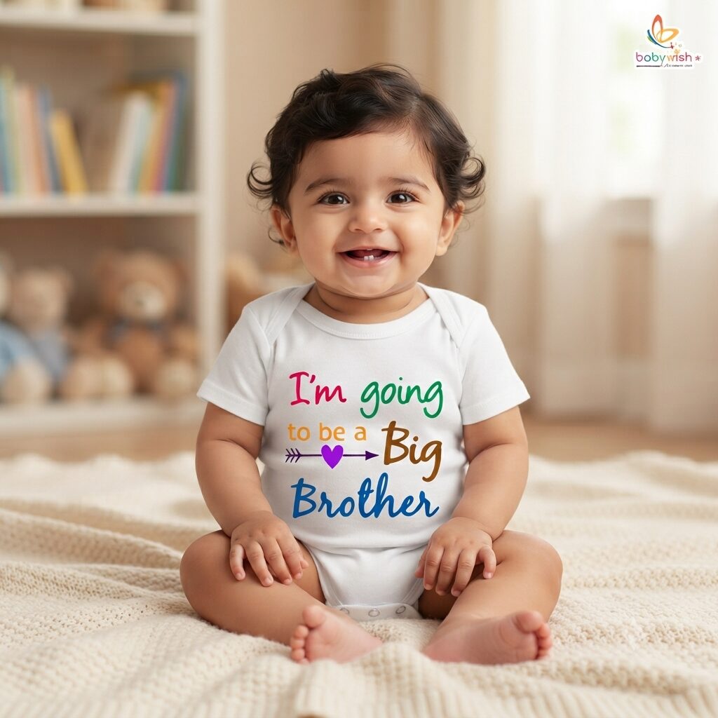 Rakshabandhan Romper for Baby Boys & Girls | Brother Sister Matching Outfit | Cute Rakhi Onesie Dress | Newborn & Infant Rakhi Gift Clothing | Festival Wear for Raksha Bandhan – Babywish