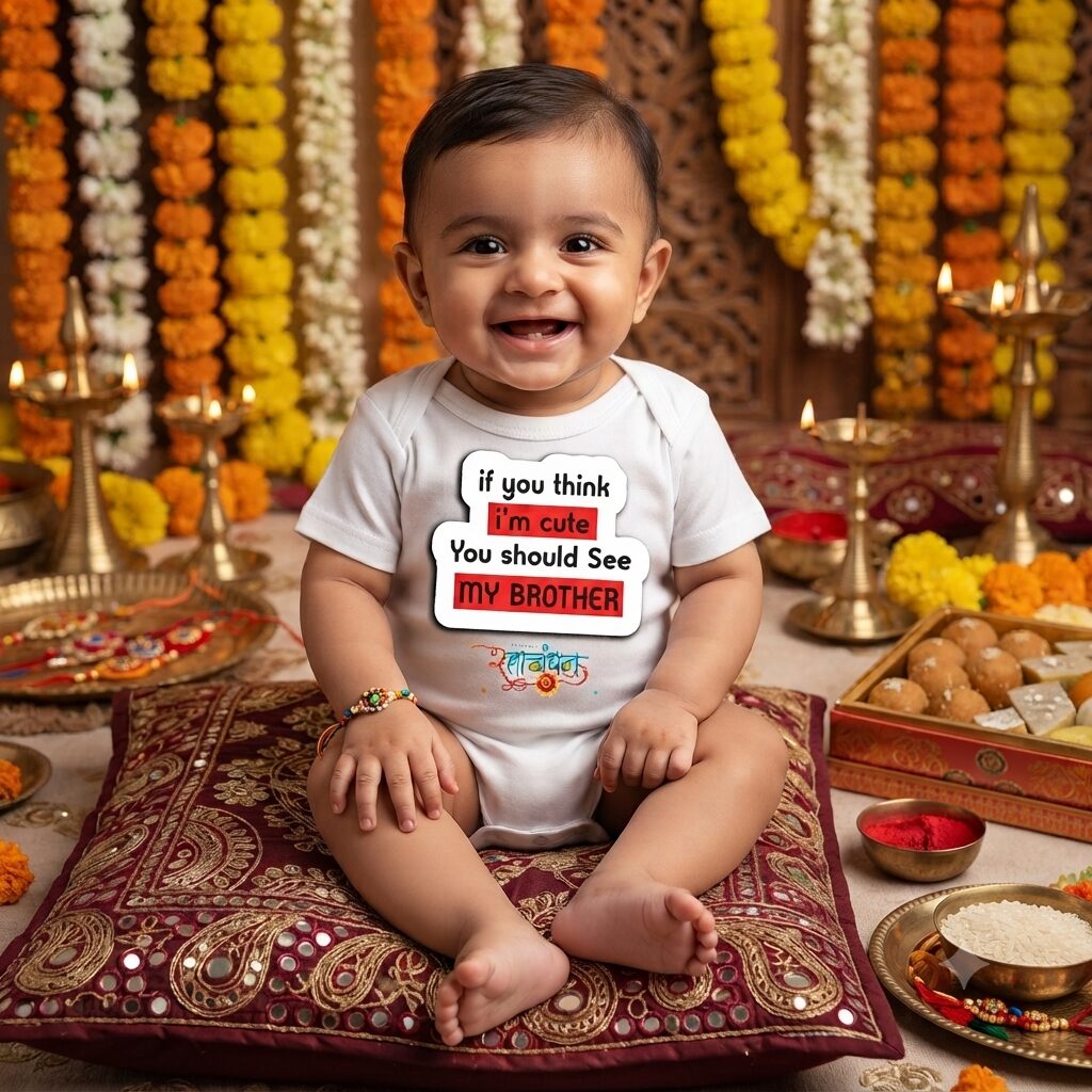 Cute Brother Baby Romper for Newborn