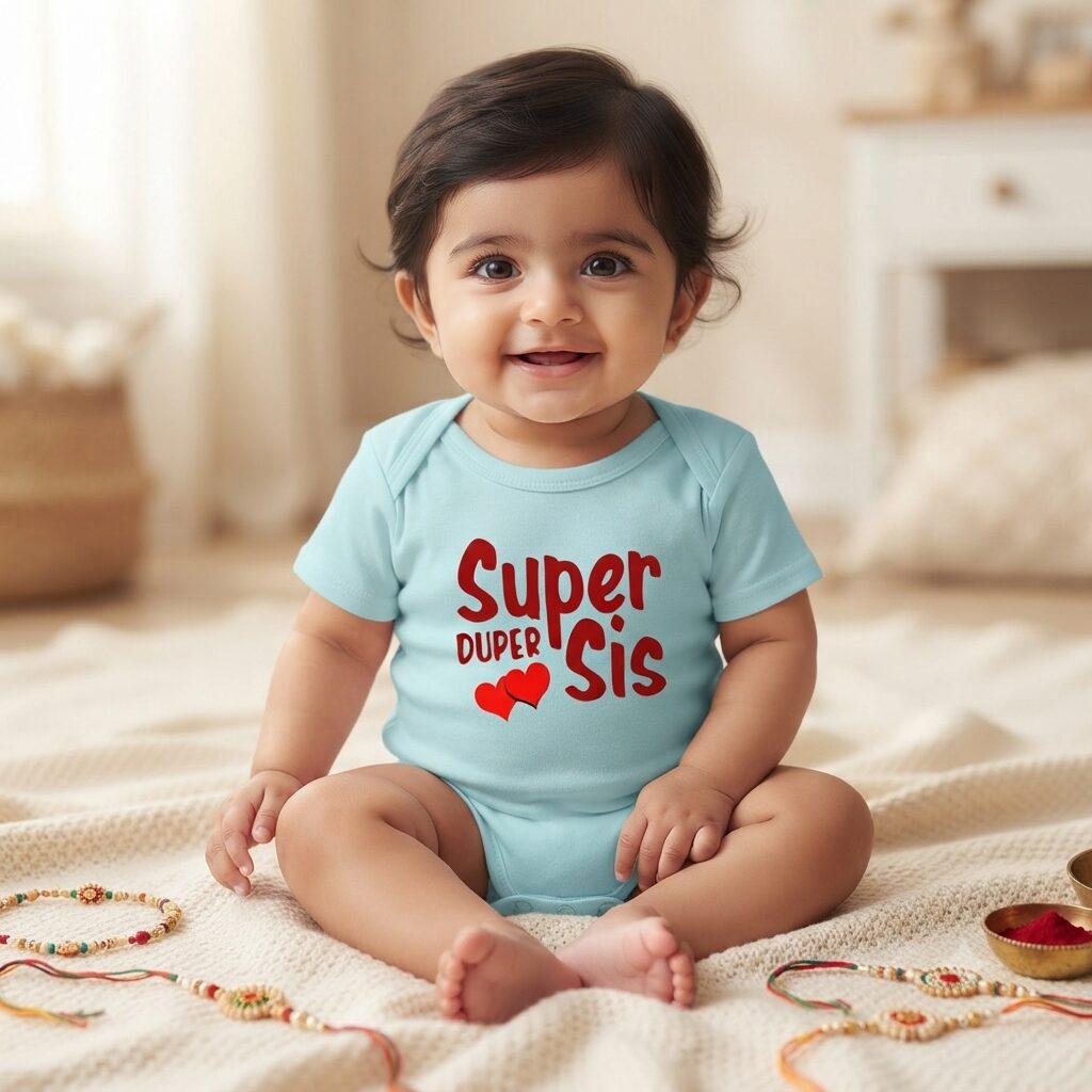 Super Sis Baby Romper