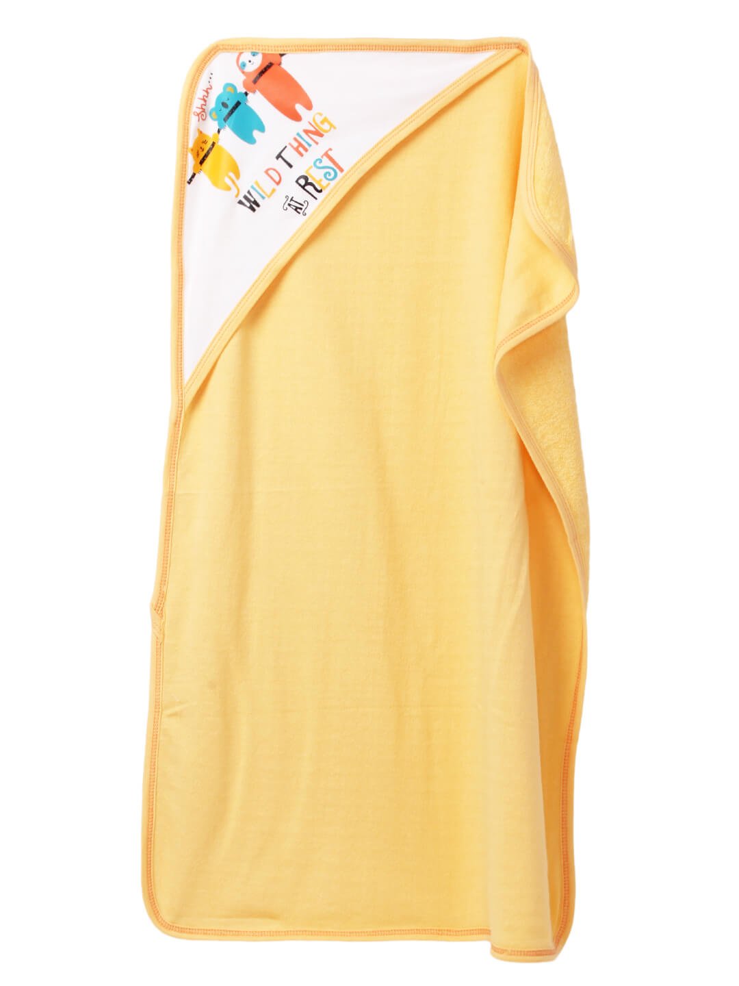 Soft Hooded Babywish Towel Cotton Bath Wrap for Newborns