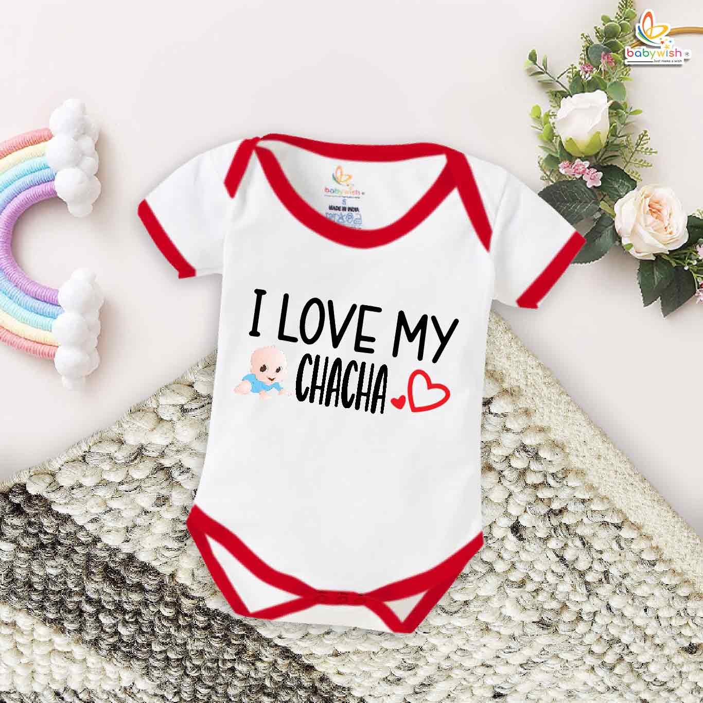 Babywish Chacha & Chachi Romper Clothes My Chacha & Chachi Bodysuits I Like My Chacha