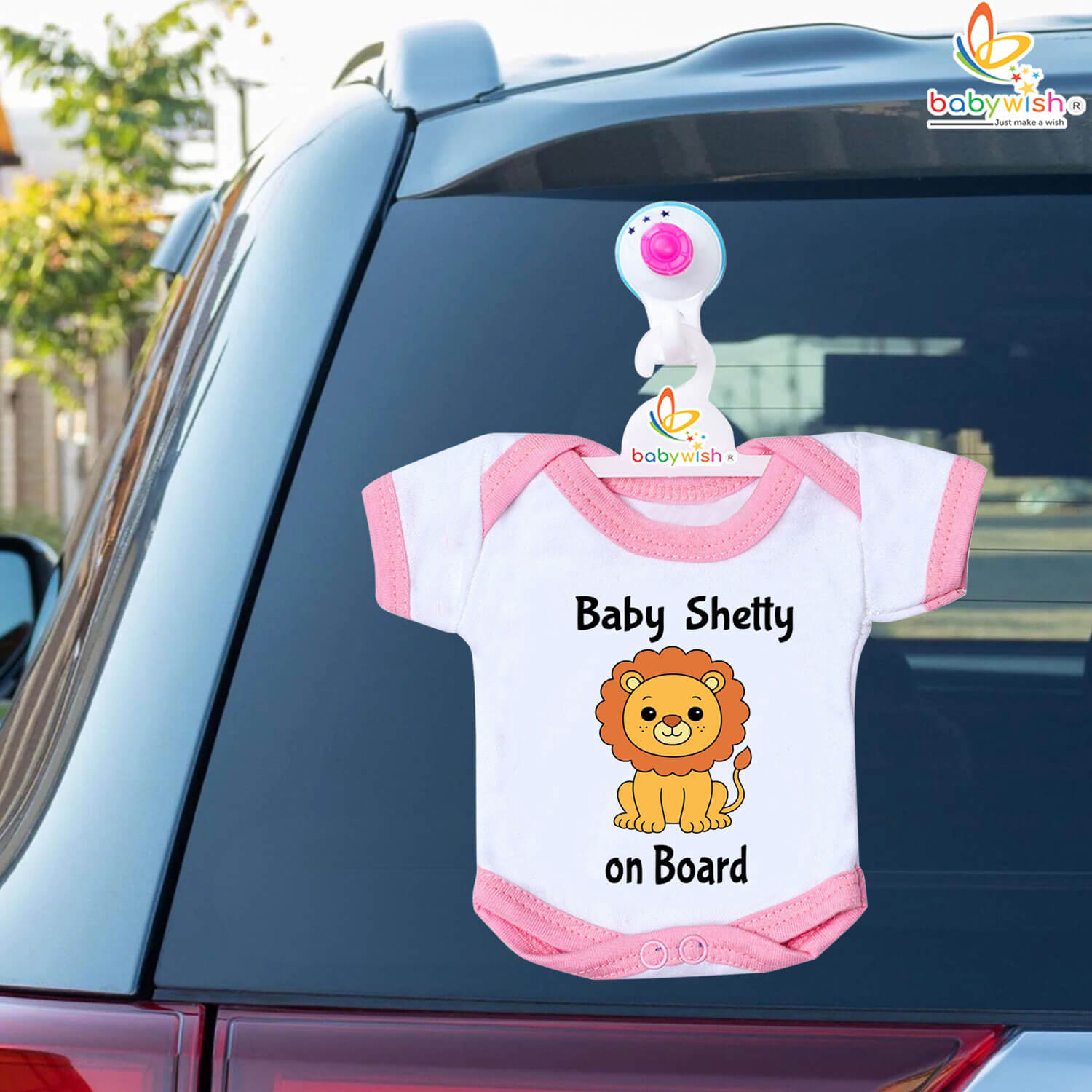 baby on board in car