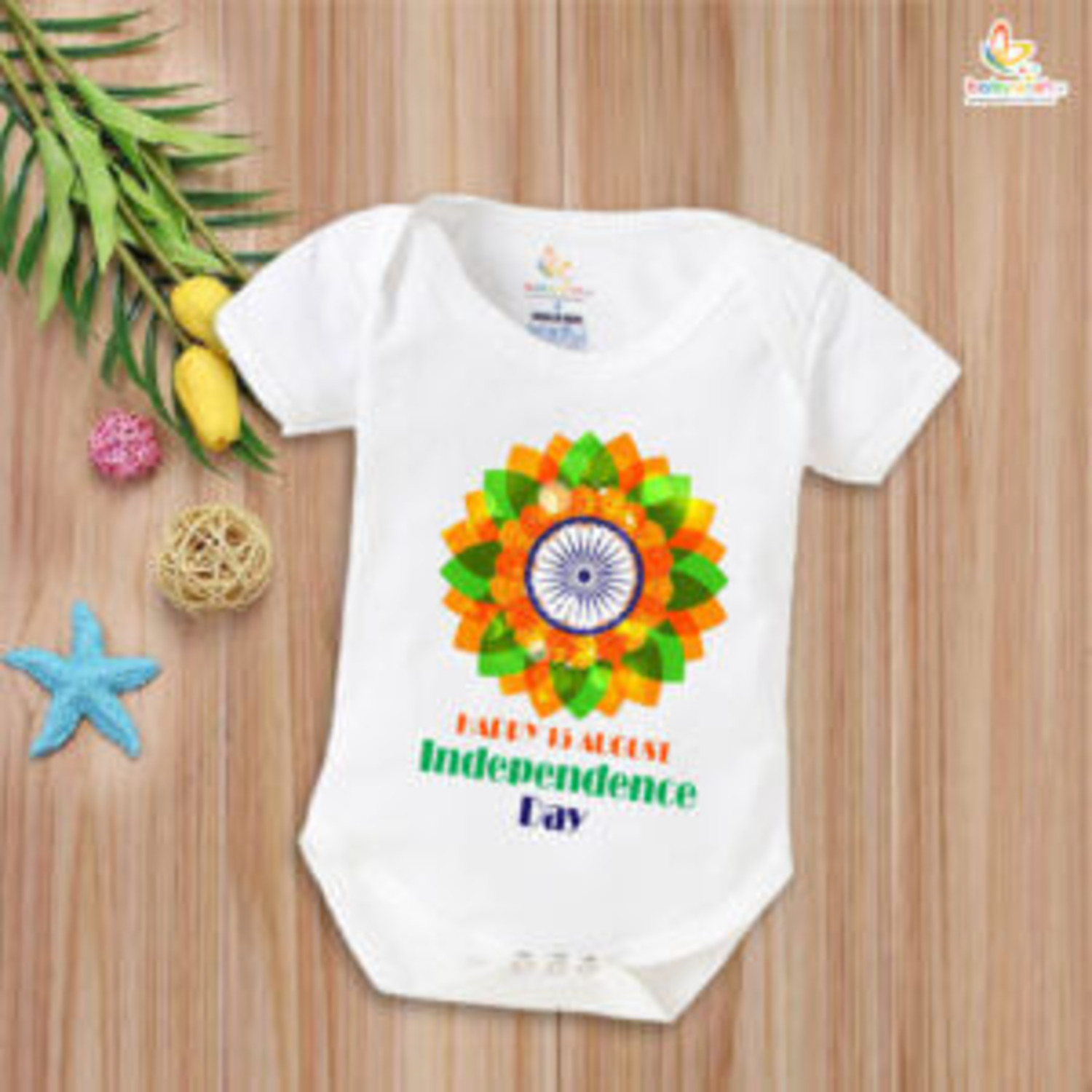 Independence Day Baby Romper