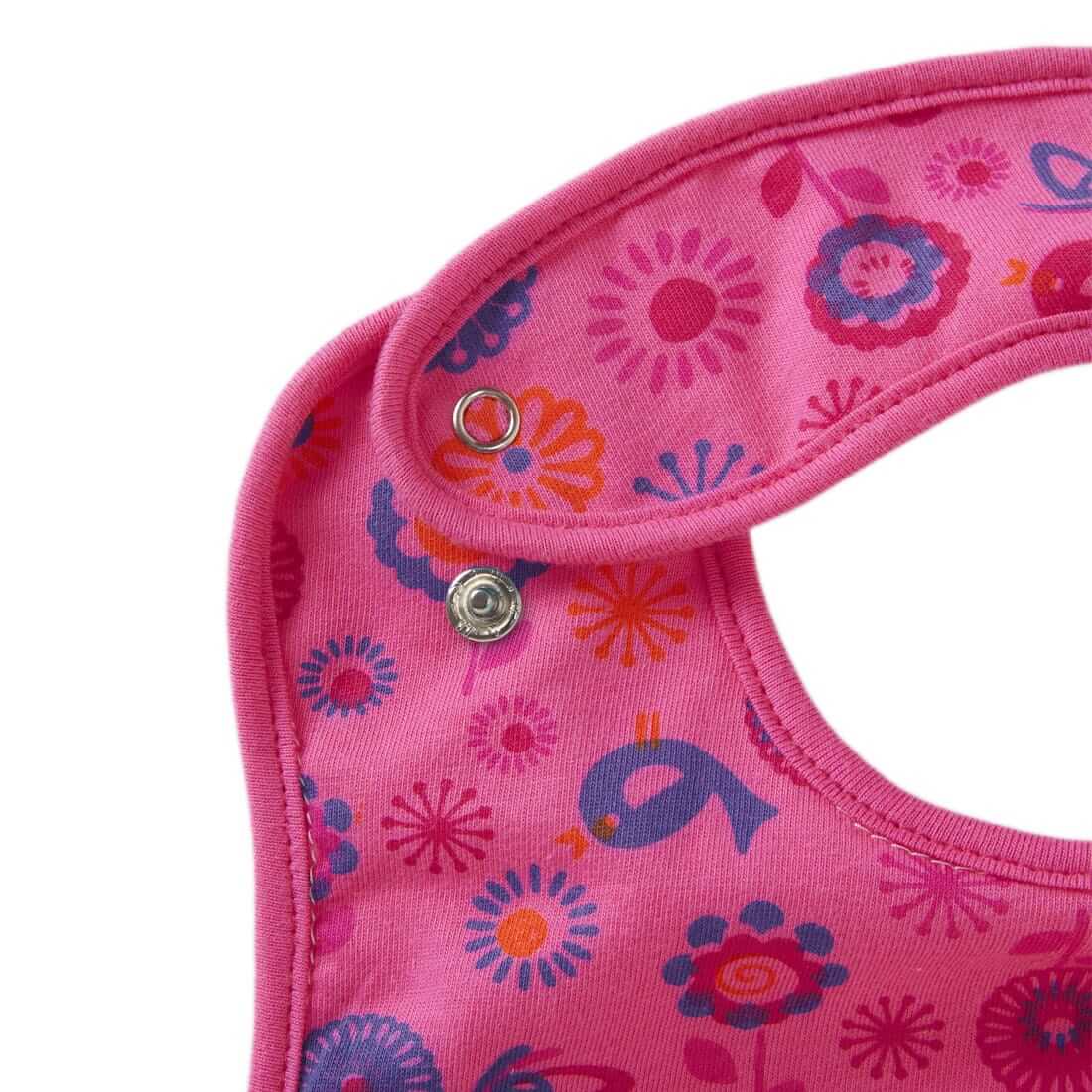 Bibs for Baby – 3-Layer Waterproof Baby Bib with Food Catcher Pocket, Soft and Durable Infant and Toddler Bibs, Unisex Mealtime Accessory, Easy-to-Clean for Boys & Girls - Image 5
