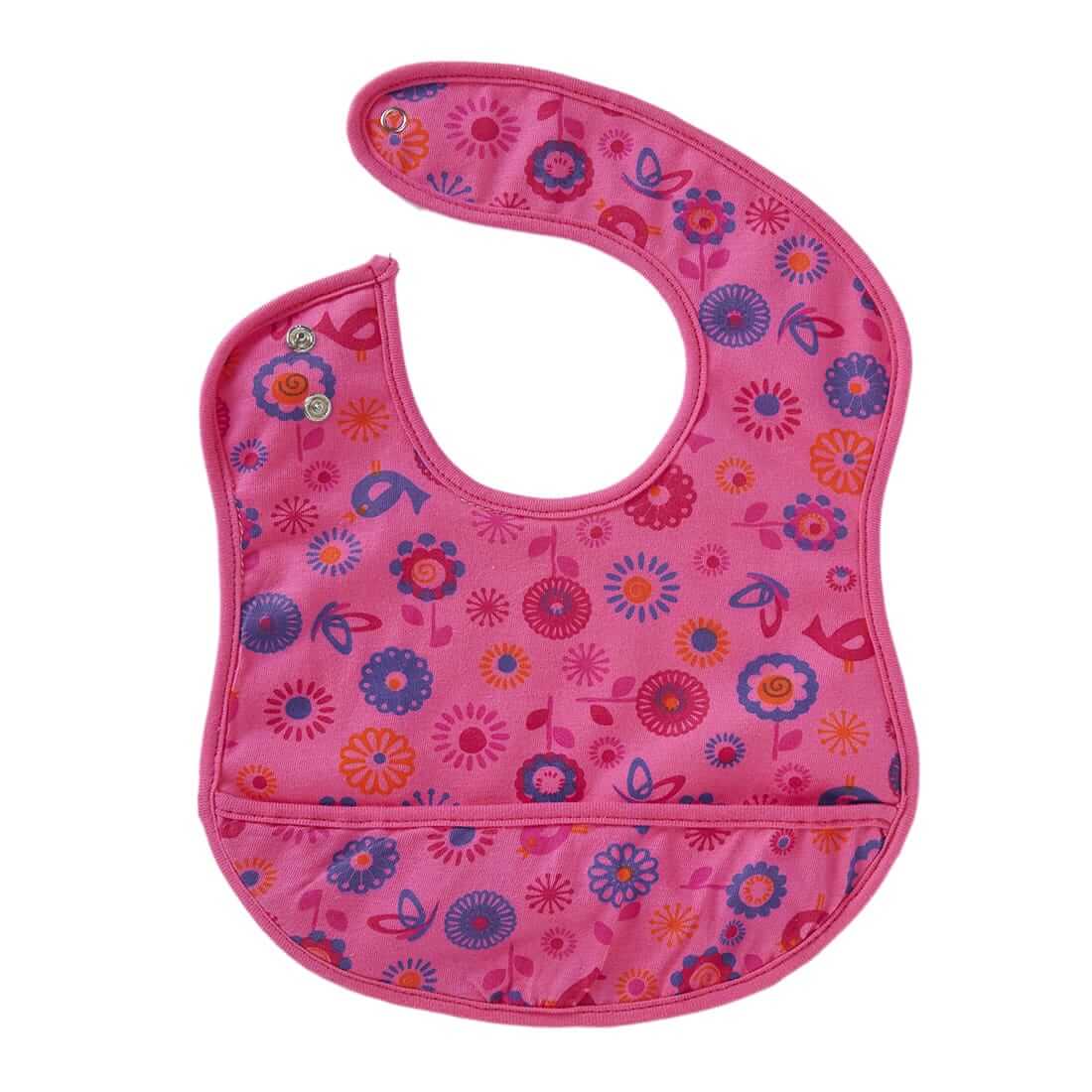 Bibs for Baby – 3-Layer Waterproof Baby Bib with Food Catcher Pocket, Soft and Durable Infant and Toddler Bibs, Unisex Mealtime Accessory, Easy-to-Clean for Boys & Girls - Image 4