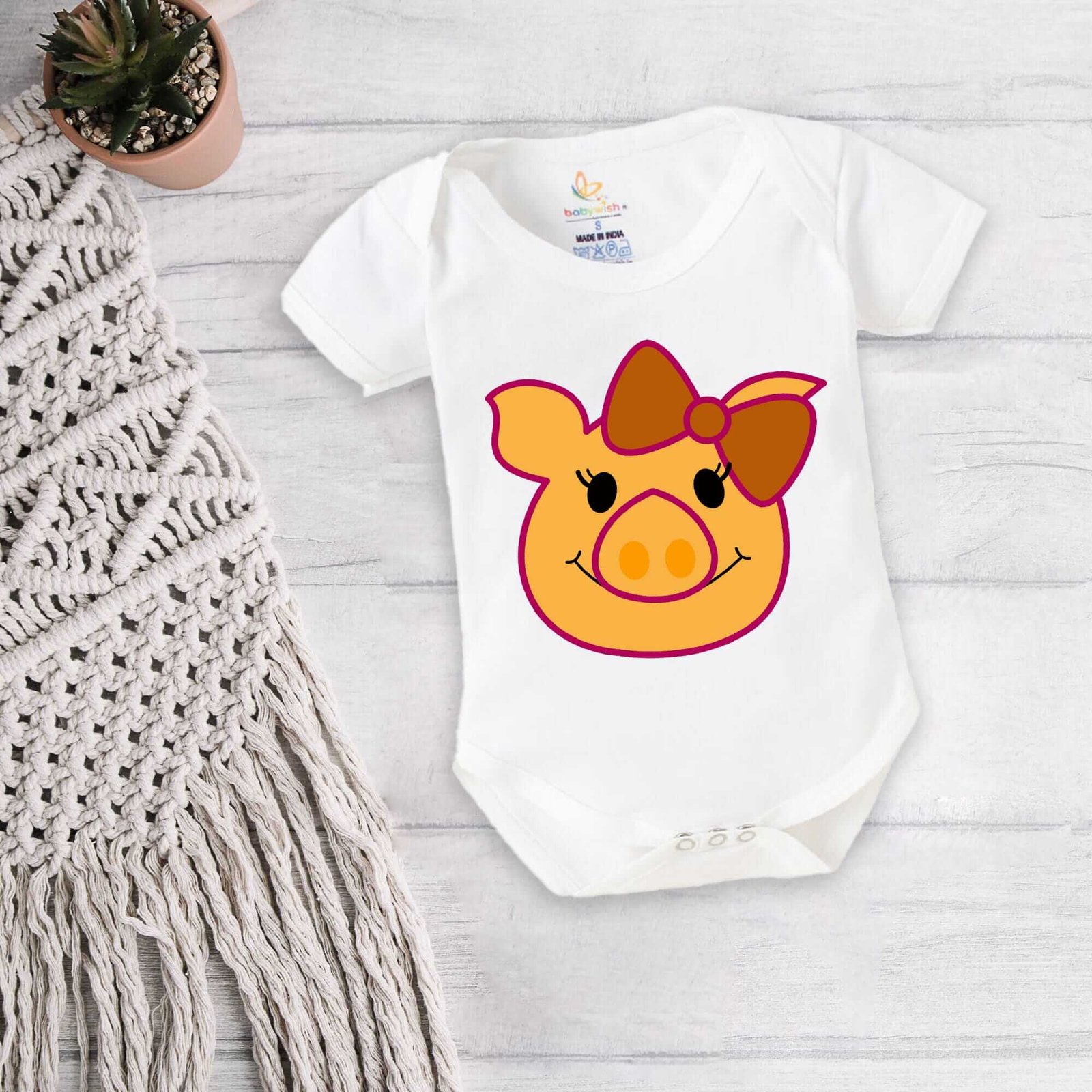 Baby Bodysuits Newborn Romper Cotton Set | Unisex Infant Half Sleeve Onesies | Soft Comfortable Baby Clothes for Boys & Girls | Daily Wear Newborn Outfit