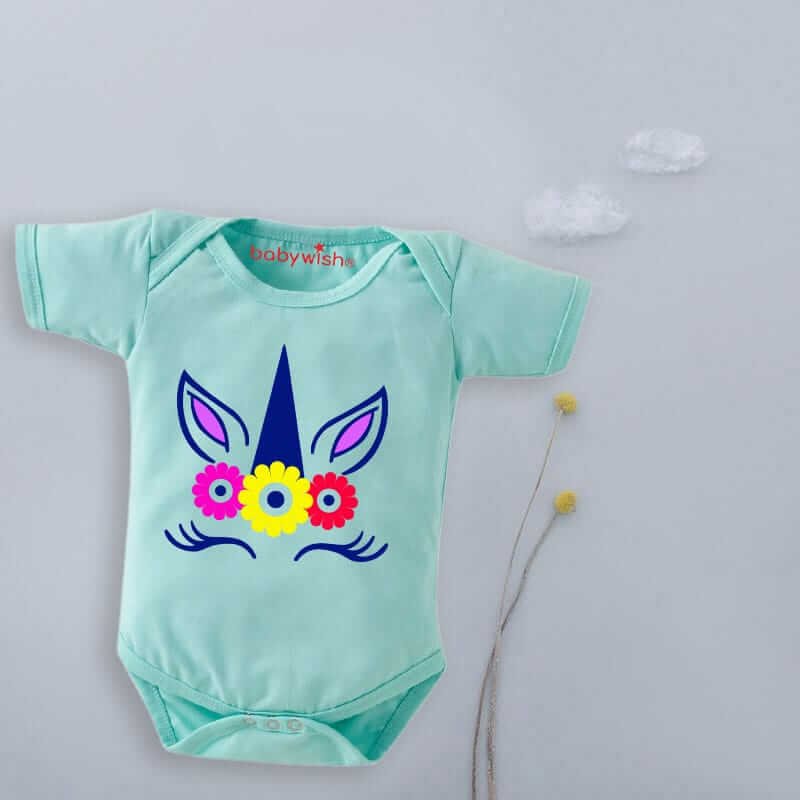 Baby Bodysuits Newborn Romper Set | Soft Cotton Half Sleeve Onesies | Unisex Infant Clothes for Boys & Girls | Comfortable Baby Daily Wear Outfit for Newborns