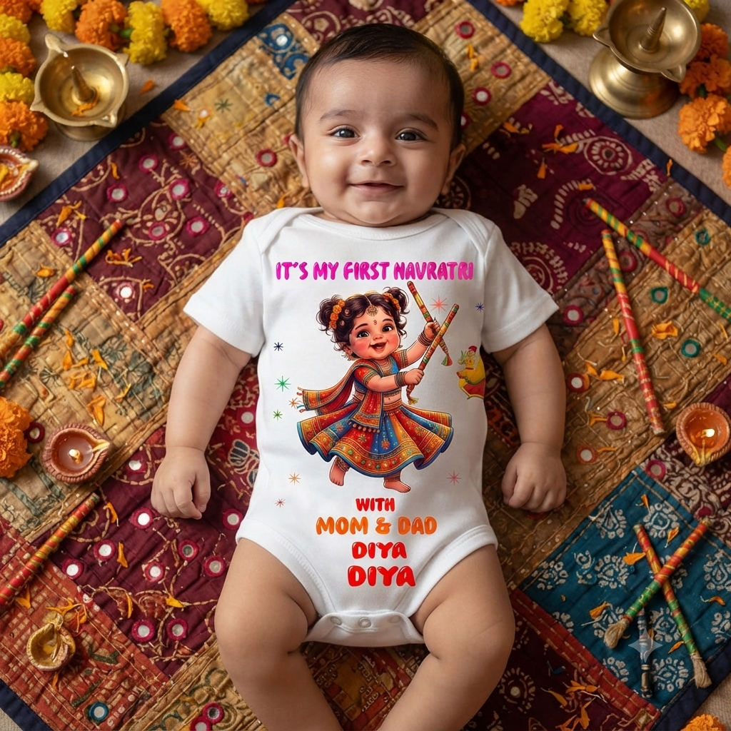 Navratri festival baby outfit