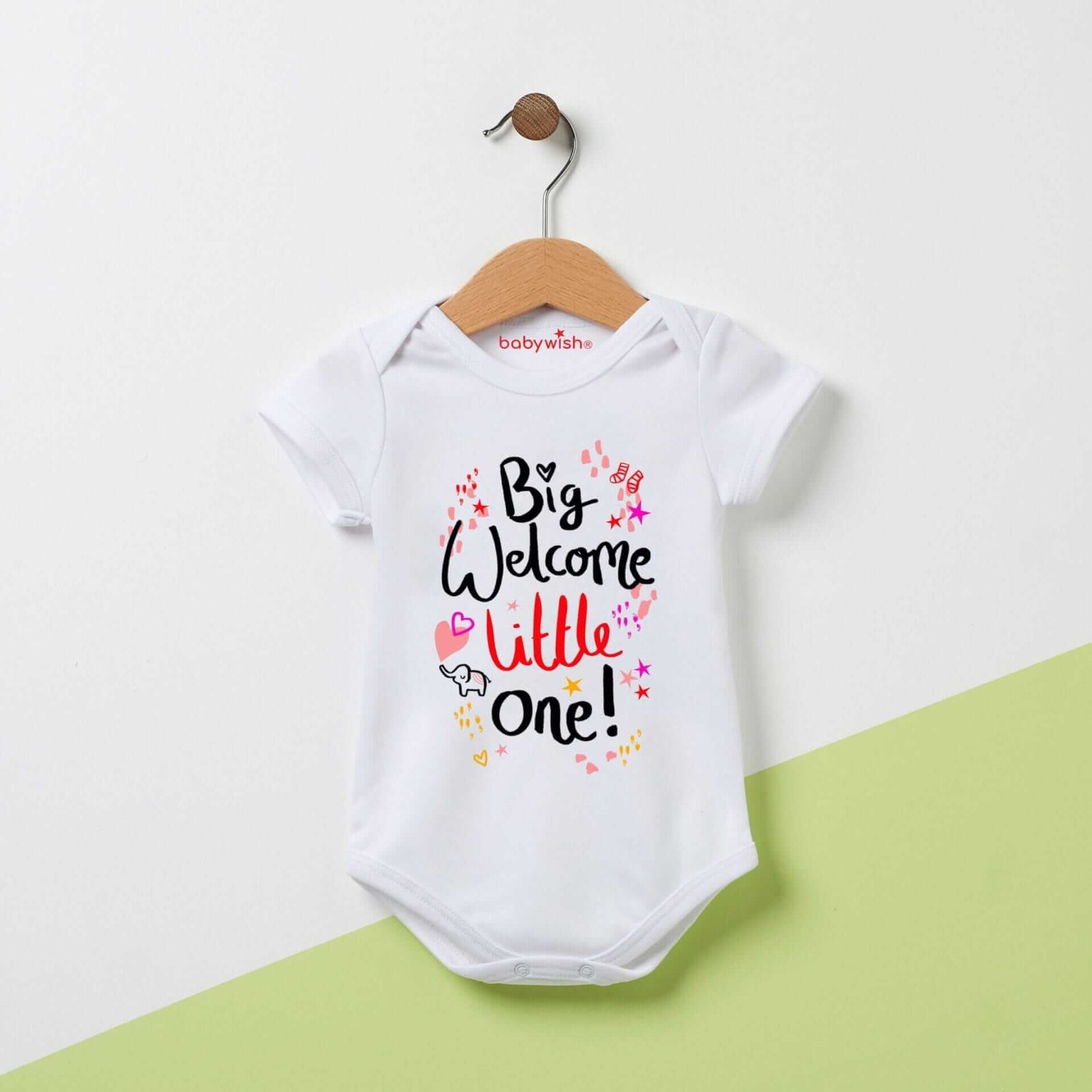 Baby Newborn Bodysuits Romper Half Sleeve Envelope Neck Onesies Outfit – Soft Cotton Baby Clothes for Boys & Girls, Perfect Newborn Gift