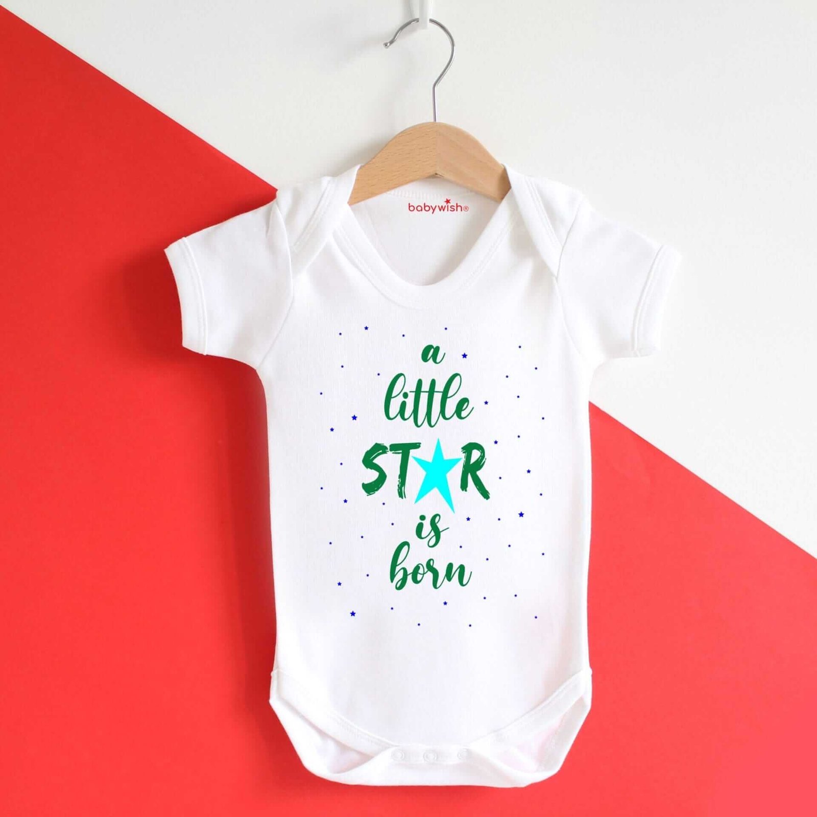 Baby Newborn Bodysuits Romper Half Sleeve Envelope Neck Onesies Outfit – Soft Cotton Baby Clothes for Newborn Boys and Girls, Comfortable & Cute