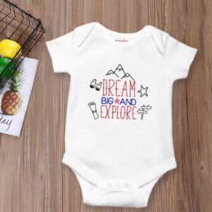 Baby Newborn Bodysuits romper Half Sleeve Envelope Neck Onesies Outfit