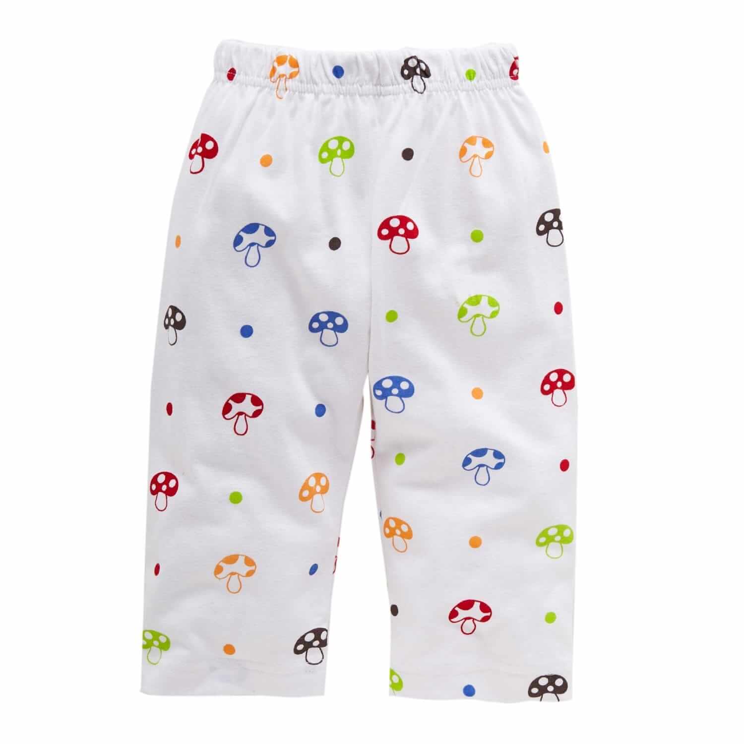 Cute Mushroom Print Design Cotton Night Suit for Kids | Nightwear For Kids | Cotton Night Suit for Kids | Night Suits for Boys and Girls | Babywish - Image 5