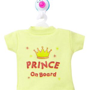 Baby on Board Car Decals Cloth – Safety Sign Board with Hanger & Vacuum Suction Cup, Easy to Install, Highly Visible Baby Warning Sign for Cars, Keep Your Little One Safe