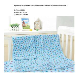 Baby Waterproof Bed Mattress Protector Drysheet for Baby | Soft, Breathable, Waterproof Crib Bed Sheet Protector for Newborns and Toddlers | Hypoallergenic, Easy Wash