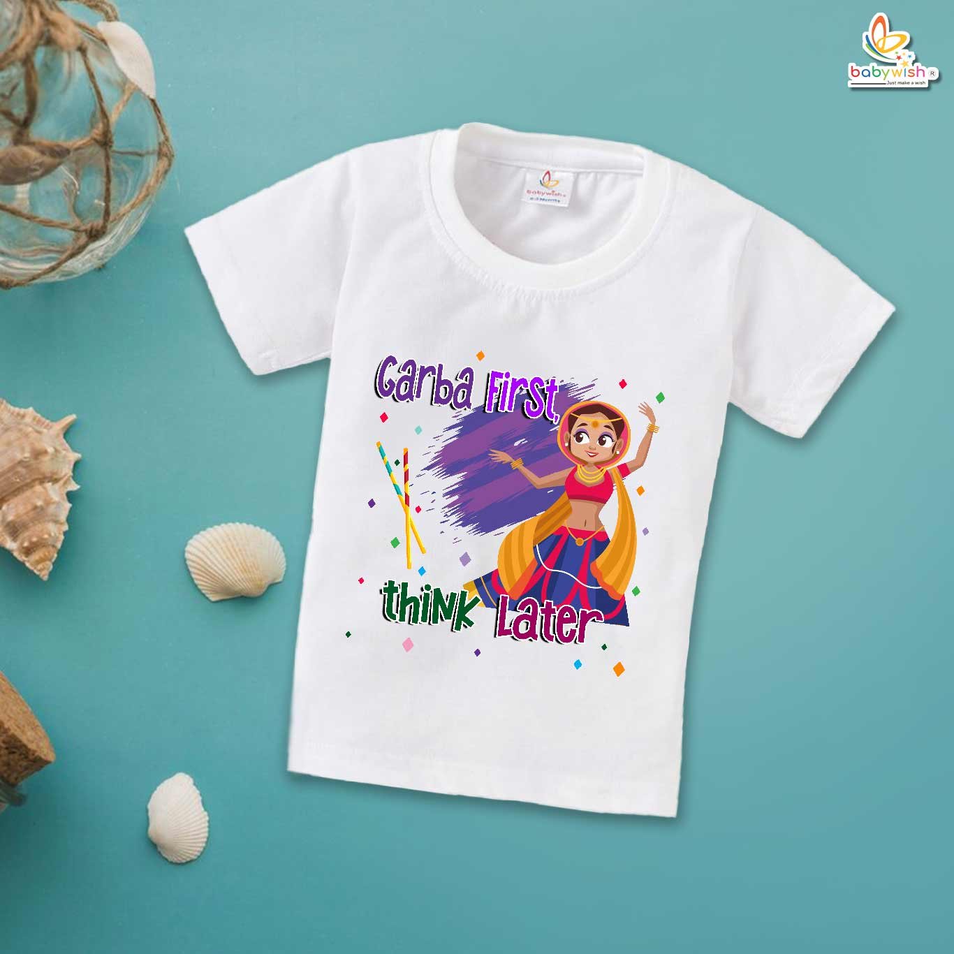 Babywish Baby Navratri T-shirt My First Dussehra Garba Dance in Navratri