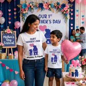 Cute bear mothers day tshirt