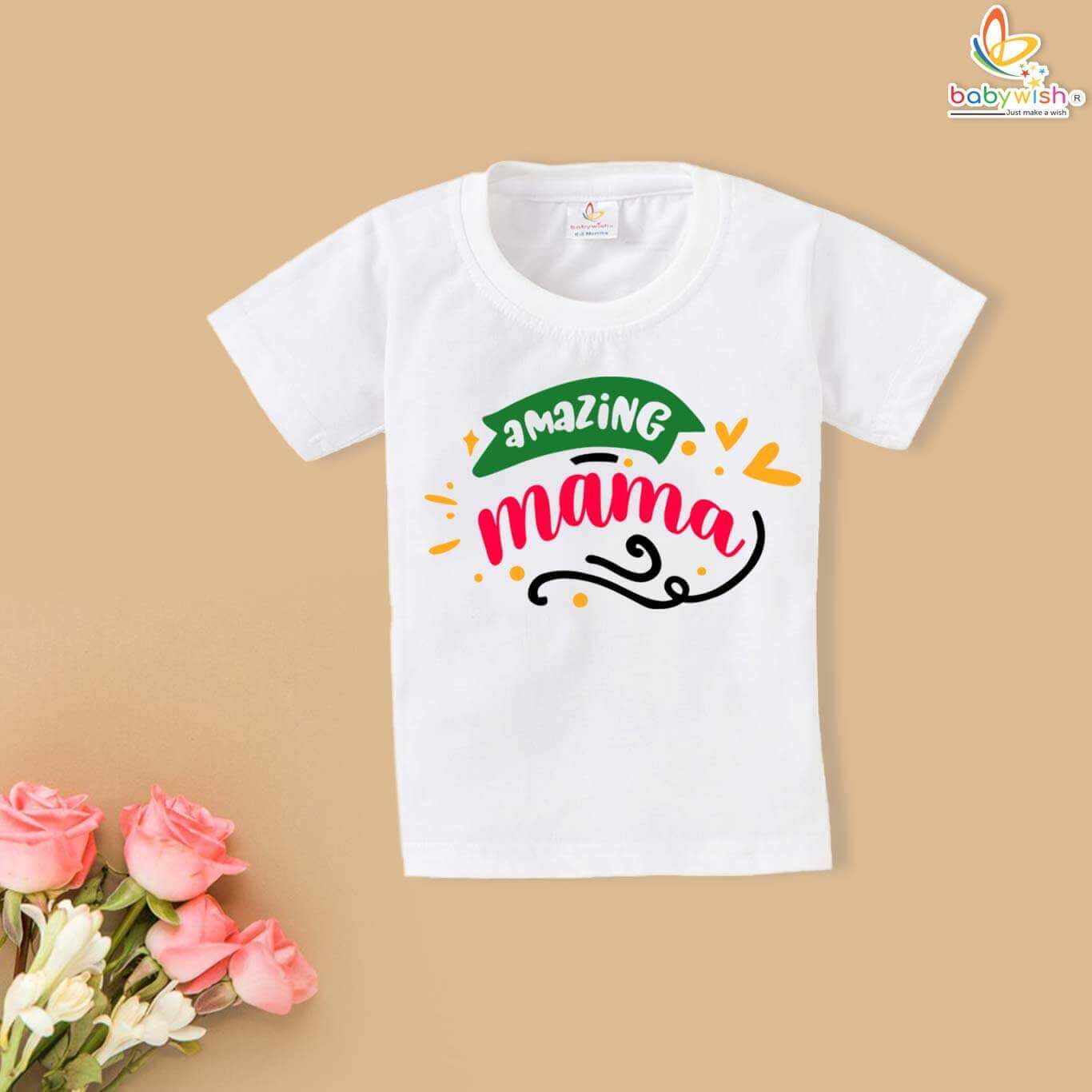 Babywish Amazing Mama Mother’s Day T-Shirt
