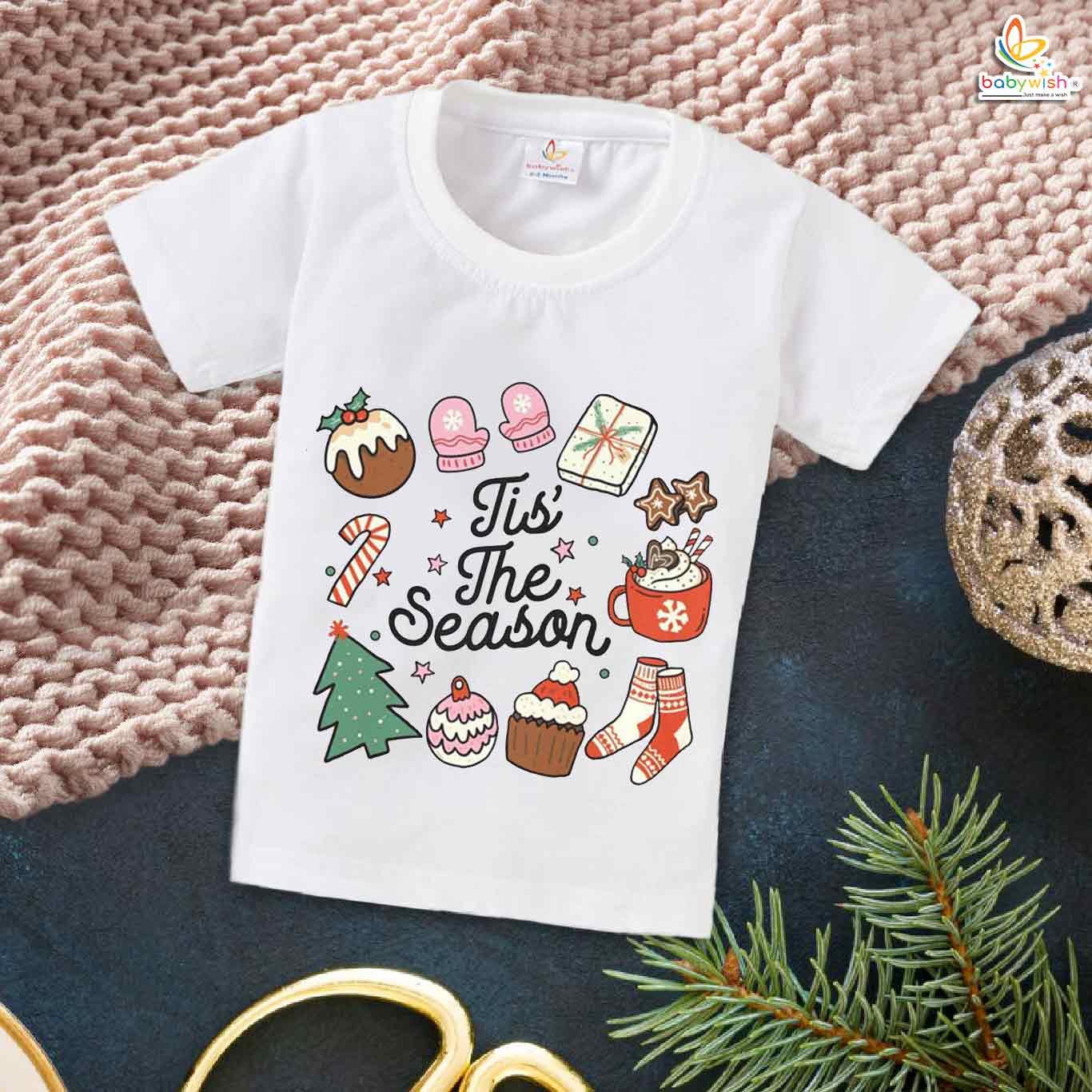 Babywish Christmas T-shirt My First Christmas T-shirt This is Christmas Season
