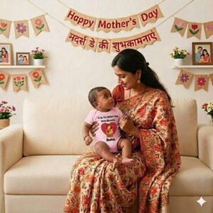 first mothers day baby romper