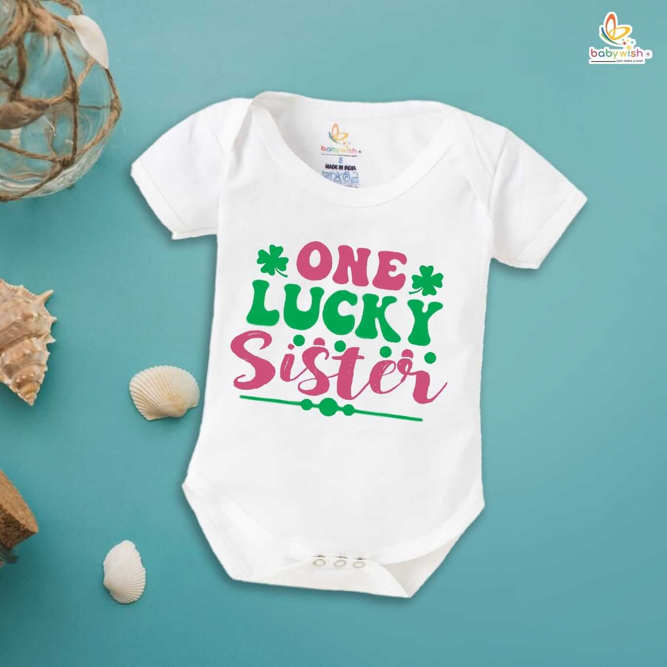 Rakshabandhan Romper for Baby Boys & Girls | Brother Sister Matching Outfit | Cute Rakhi Onesie Dress | Newborn & Infant Rakhi Gift Clothing | Festival Wear for Raksha Bandhan – Babywish