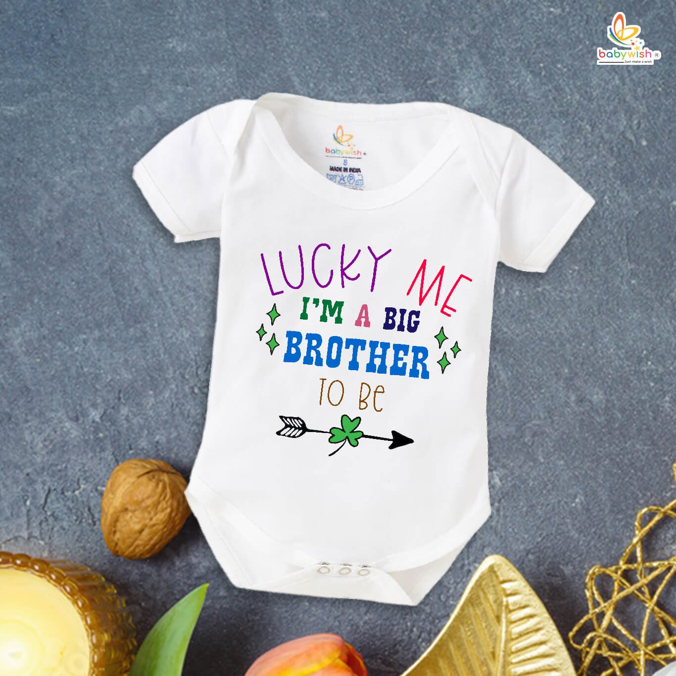 Babywish Rakshabandhan Romper Brother Sister Matching dress Rakshabandhan gift for Rakhi