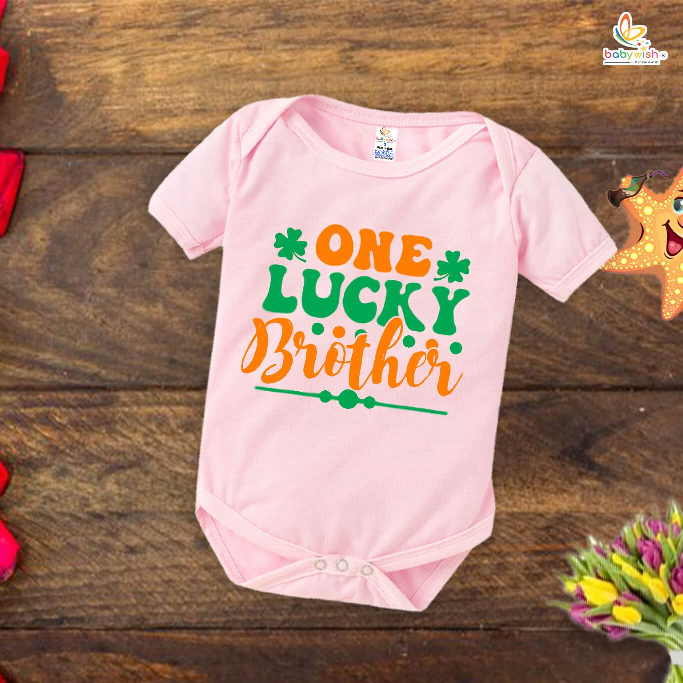 Babywish Rakshabandhan Romper Brother Sister Matching dress Rakshabandhan gift for Rakhi