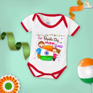 Republic Day Baby Romper