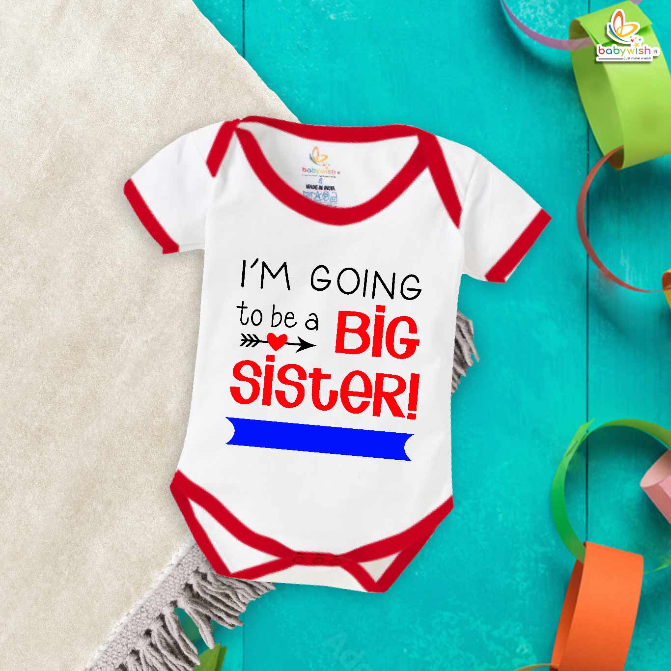 Big Sister Baby Romper