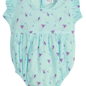 summer baby girl floral jumpsuit