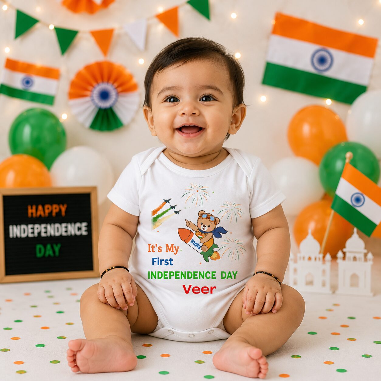 Independence Day Baby Onesie