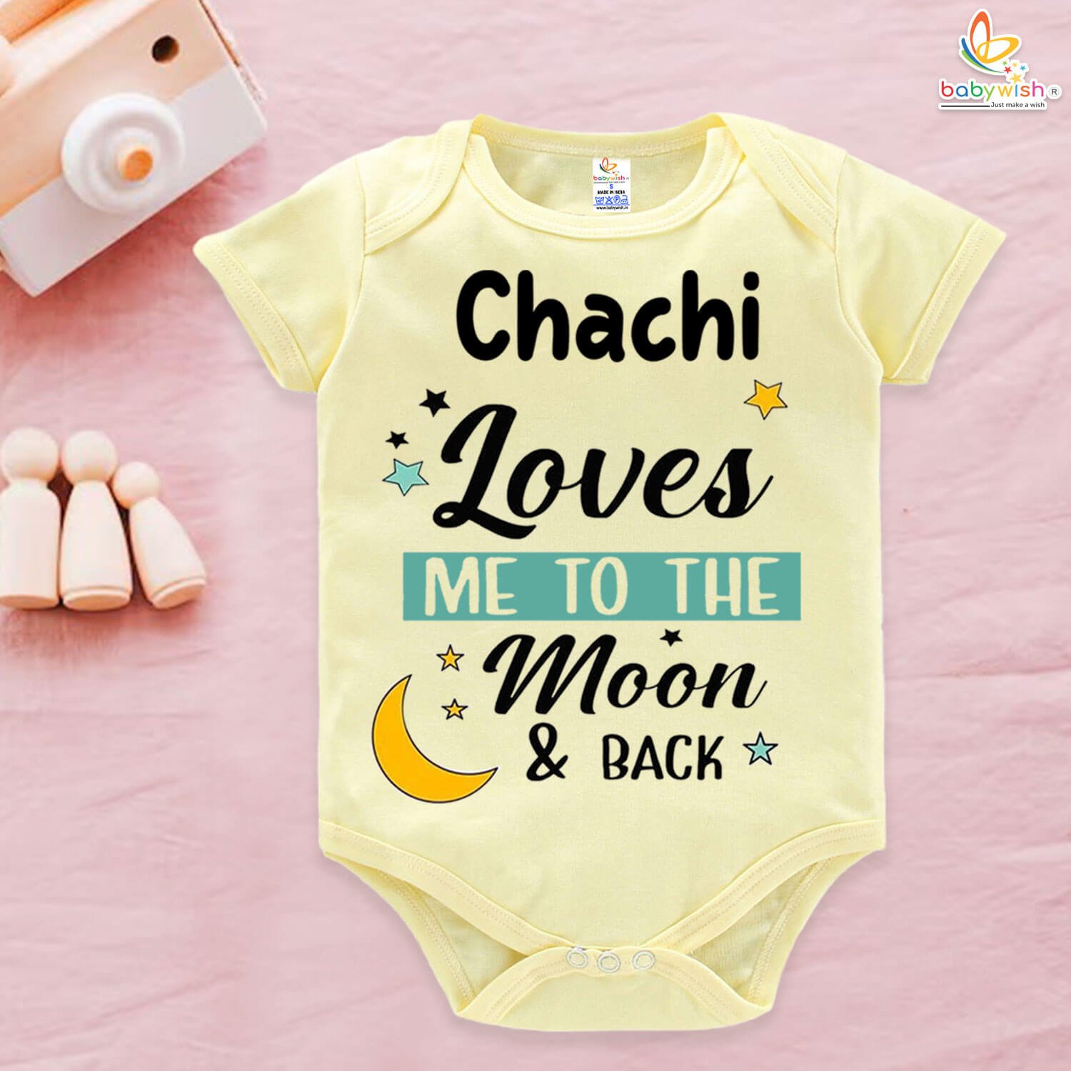 stylish baby arrival romper