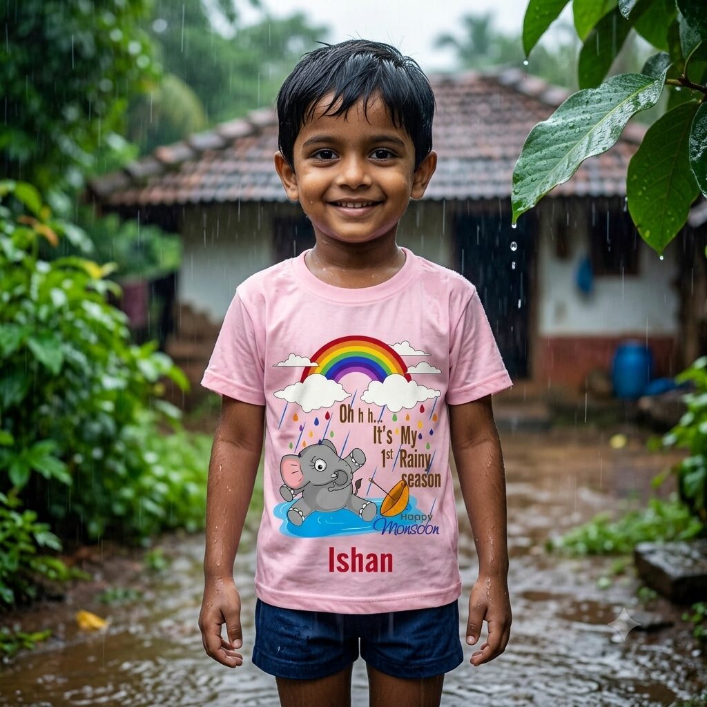 Personalized Baby Mansoon TShirt