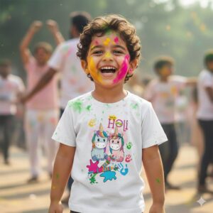 Kids Holi Festival T-Shirt