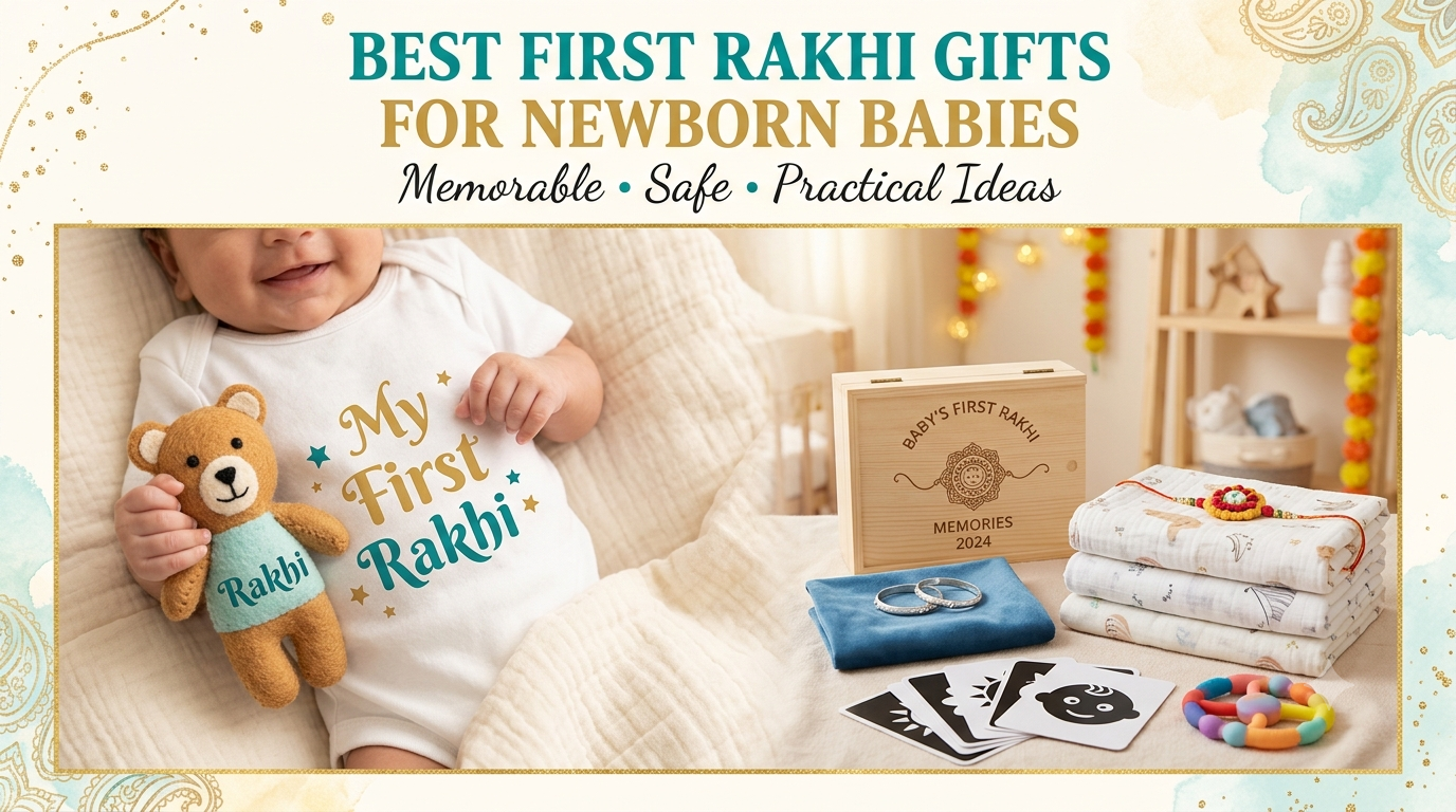 Best First Rakhi Gifts for Newborn Babies: A Complete Guide for New Parents