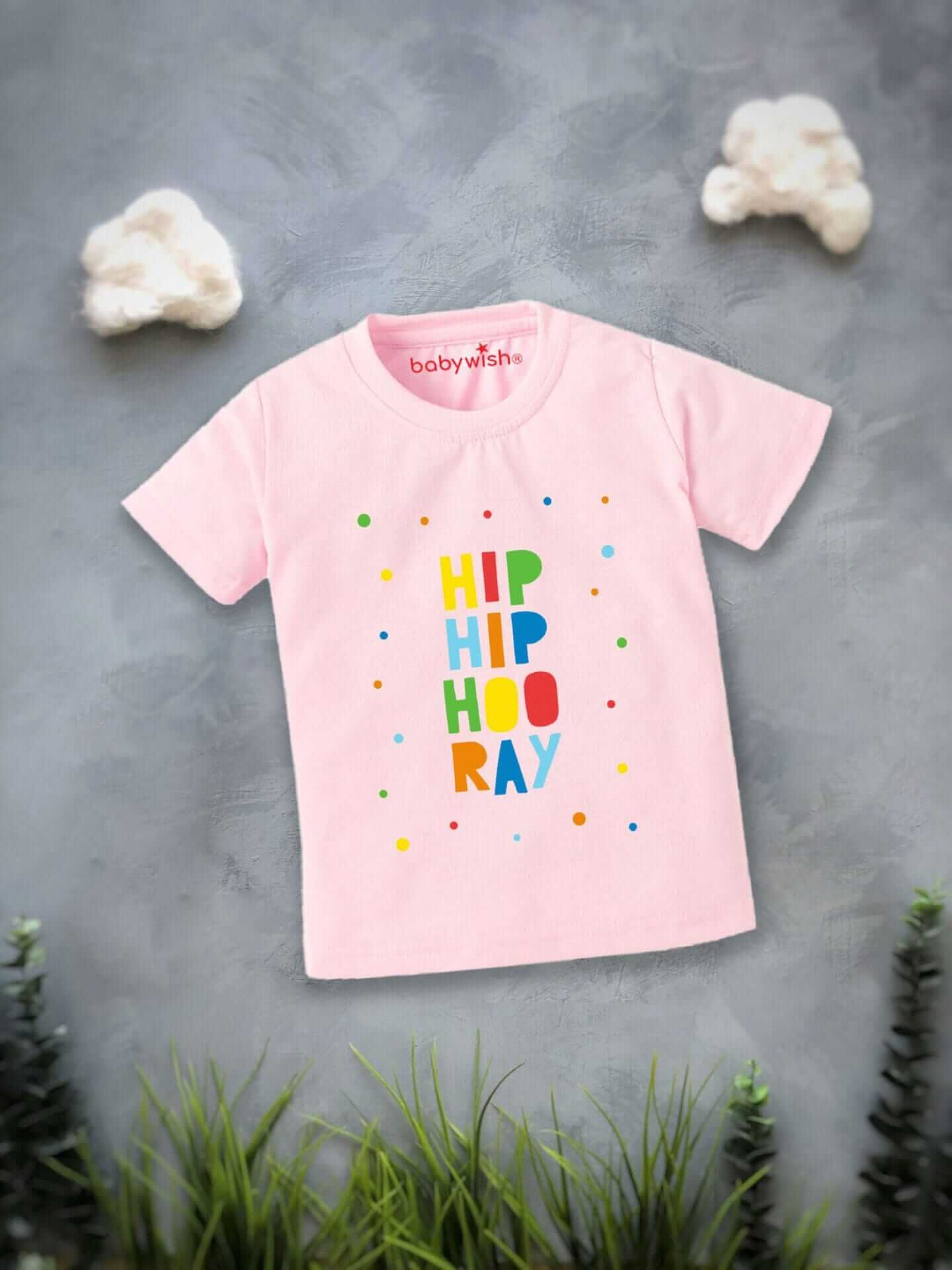 Printable Family T-shirt for Kids Clothes Unisex Newborn Topwear Outfit Cotton Tshirt Half Sleeve Round Neck Dress for Boy n Girl "Hip Hop Colorful Print"