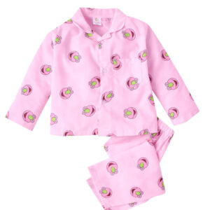 Pink Cotton Sleepsuit for Kids Aged 1 to 10 Years with Cute Prints – Babywish
