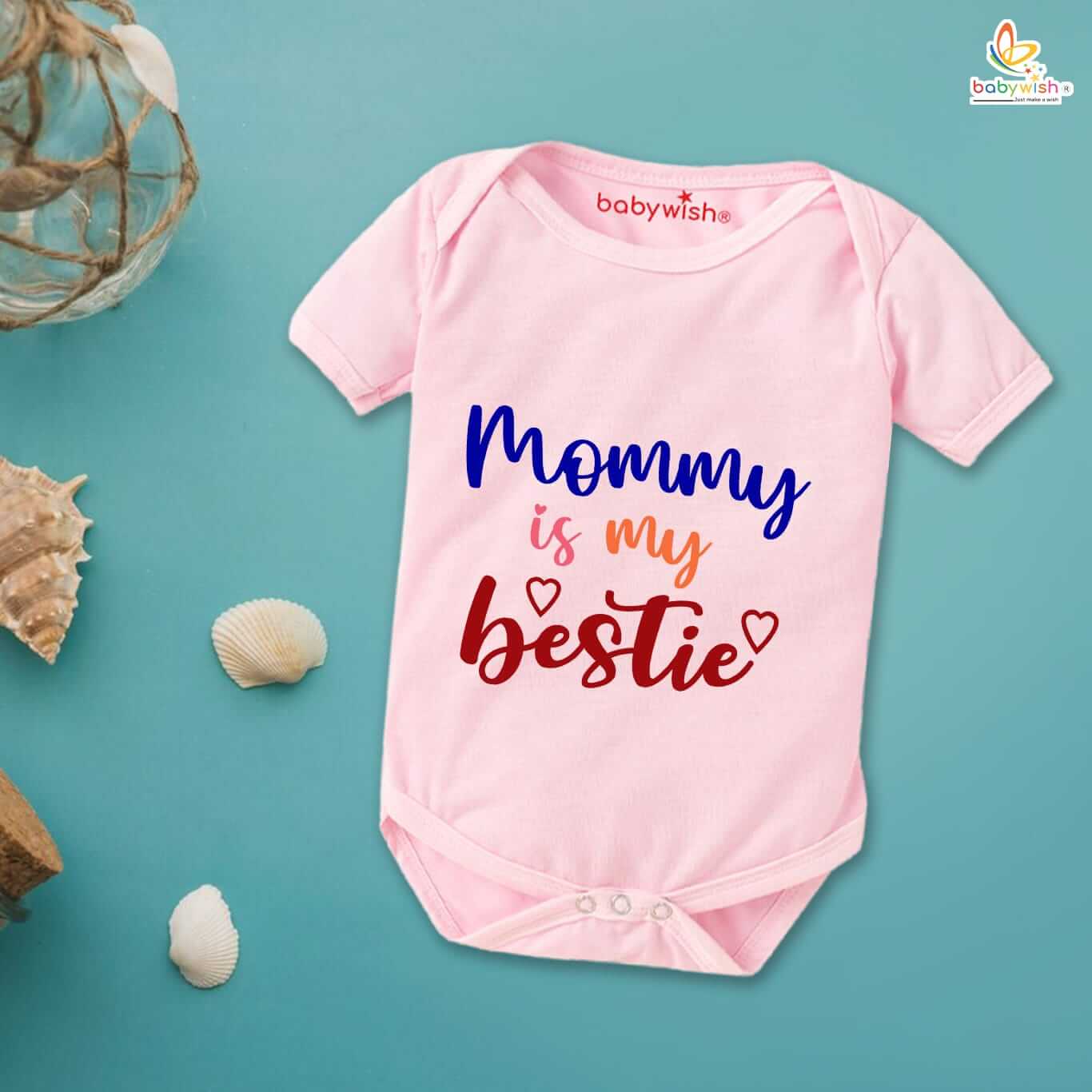 Mothers Day Special Baby Outfit Half Sleeve Unisex Romper Onesies for Newborn Baby – Soft Cotton Infant Clothes Gift Set for Boys & Girls