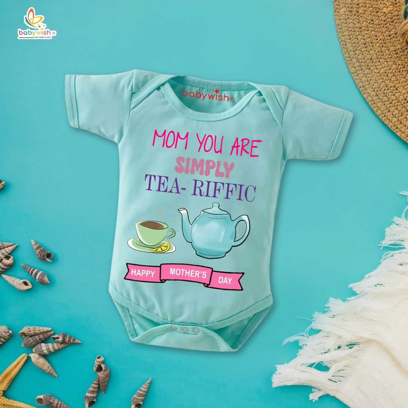 Mother’s Day Special Baby Romper Outfit for Newborns – Half Sleeve Unisex Onesies, Cute & Comfortable Baby Clothes, Perfect Gift for Newborn Baby Celebration