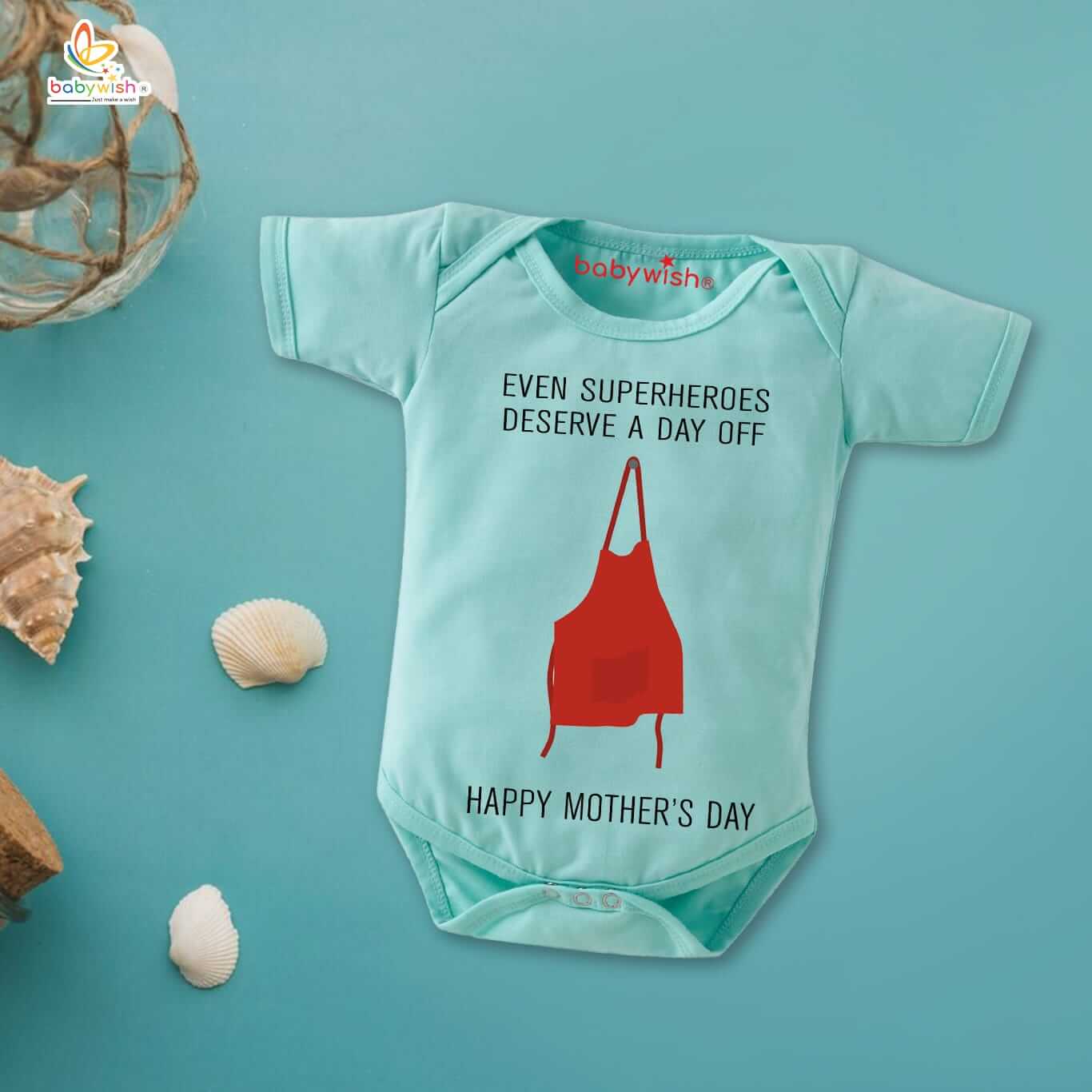 Mother’s Day Special Baby Romper Outfit for Newborns – Half Sleeve Unisex Onesies, Soft & Comfortable Baby Clothes, Perfect Gift for Newborn Baby Celebration