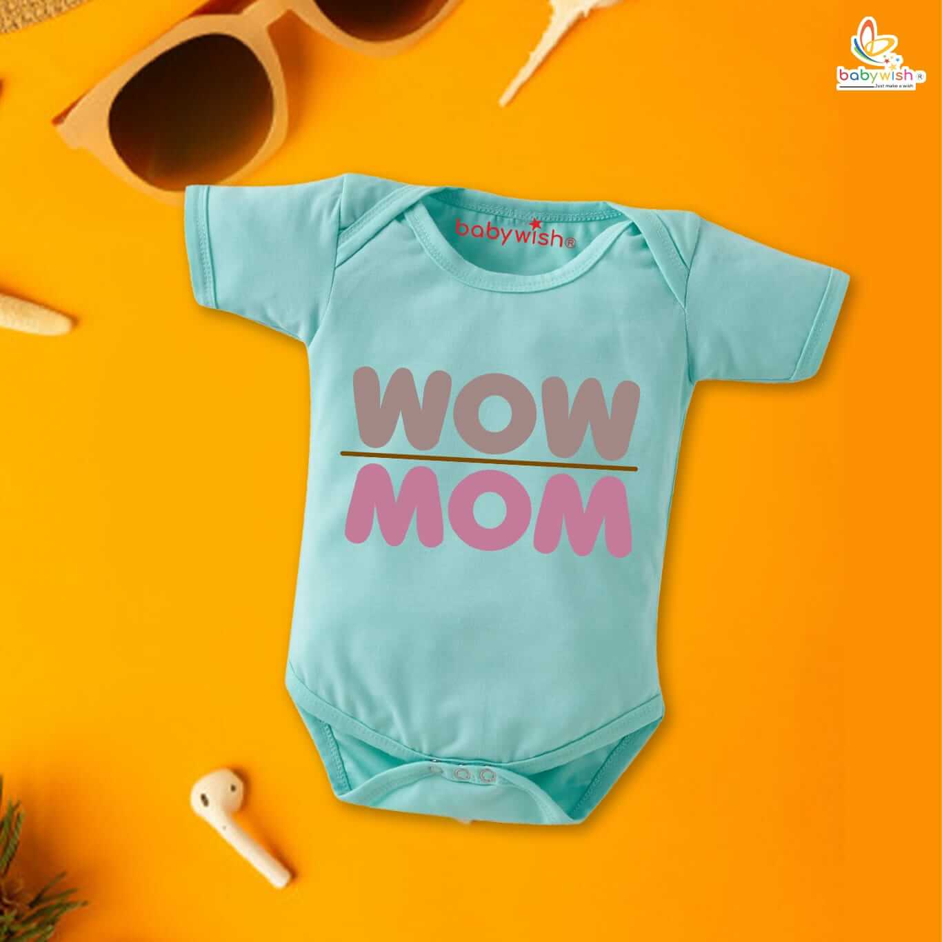 Mothers Day Special Baby Outfit Half Sleeve Unisex Romper Onesies for Newborn Baby – Cute Infant Clothing Gift for Boys and Girls