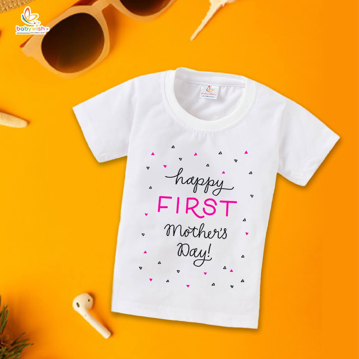 Mother's Day Special T-Shirt for Boys & Girls, Cute Half Sleeve Unisex Kids Topwear, Soft Cotton Tee for Toddlers and Children, Perfect Gift for Moms, Comfortable Daily Wear