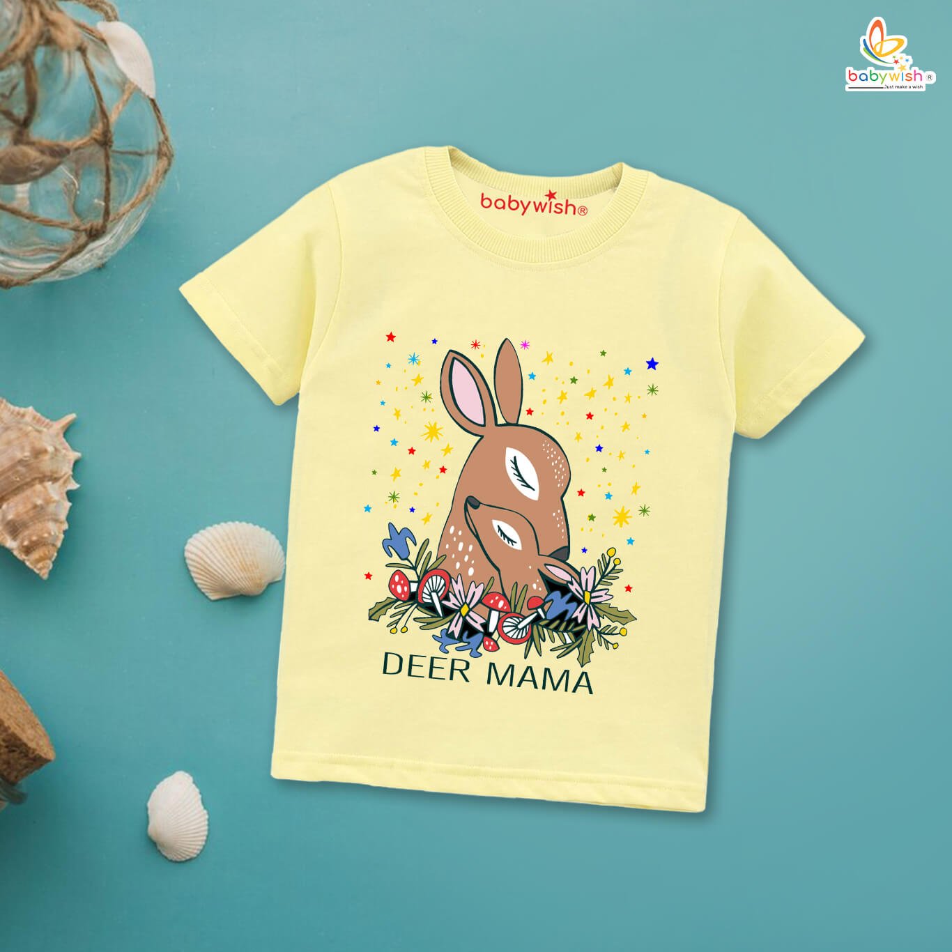 Mother’s Day Special T-Shirt for Boys & Girls – Half Sleeve Unisex Topwear for Kids, Cute & Comfortable, Perfect Gift for Mother’s Day Celebration