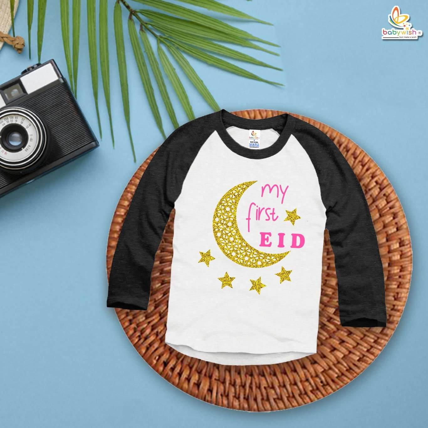 My First Eid Full Sleeve T-shirt for Baby – Perfect Baby Eid Outfit – Babywish